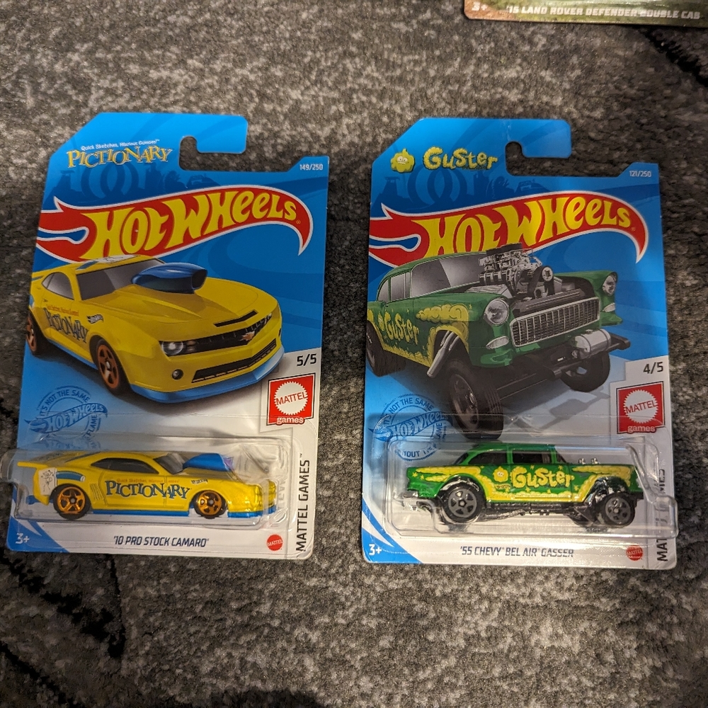 Hot wheels X Mattel cars New